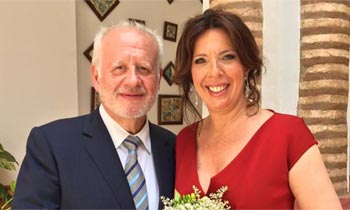 El actor Juan Echanove se casa con la gastrónoma Cuchita Lluch