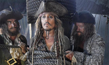 La maldición se cierne sobre la quinta entrega de 'Piratas del Caribe'
