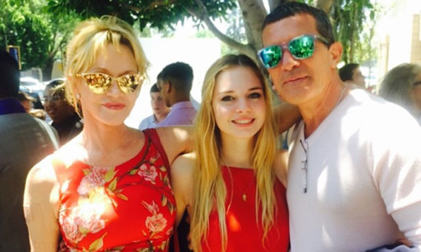 El significativo reencuentro de Antonio Banderas y Melanie Griffith