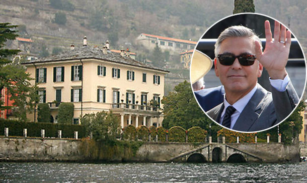 ¿Está en venta la mansión de George Clooney en el Lago Como?