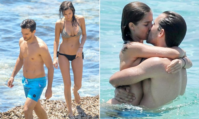 Natalia Sánchez y Marc Clotet, dos enamorados de la playa a Venecia