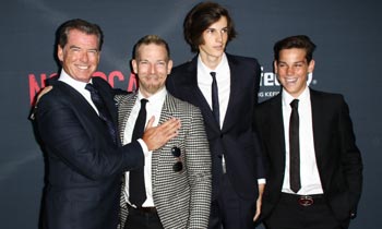 Seductor, carismático y todo un padrazo, te presentamos a los hijos de Pierce Brosnan