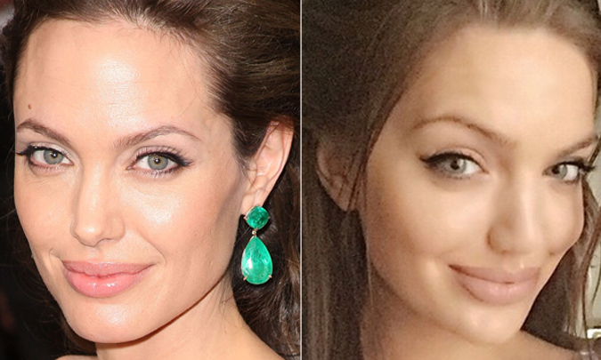 La doble de Angelina Jolie, nueva sensación de las redes sociales