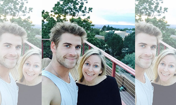 Es su madre... ¡pero parece su hermana! Liam Hemsworth, un hijo orgulloso en las redes sociales