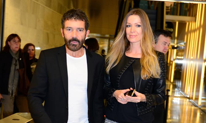 ¿Qué hicieron Antonio Banderas y Nicole Kimpel durante su visita relámpago a Barcelona?