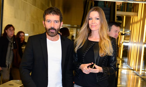 ¿Qué hicieron Antonio Banderas y Nicole Kimpel durante su visita relámpago a Barcelona?