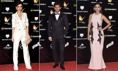 El cine español viste de 'glamour' la alfombra roja en los Premios Feroz