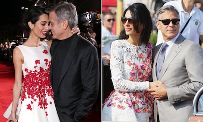 George y Amal Clooney, un 'déjà vu' de su boda