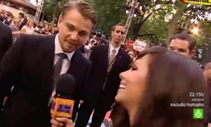 El día que Cristina Pedroche conoció a Leonardo DiCaprio