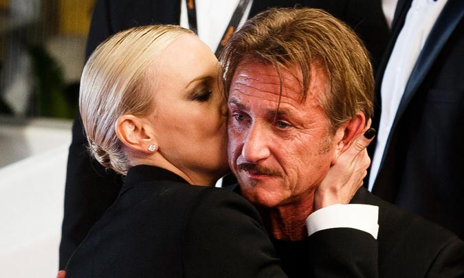 Cannes un año después: la imagen más esperada de Charlize Theron y Sean Penn