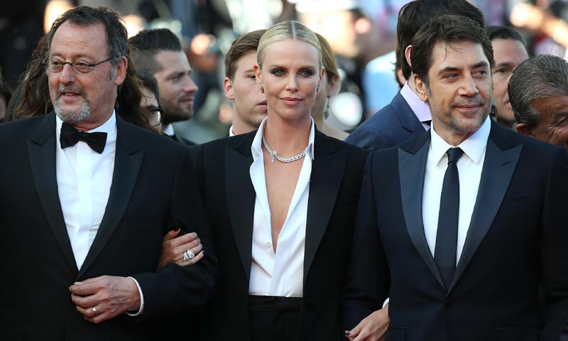 Cannes un año después: la imagen más esperada de Charlize Theron y Sean Penn