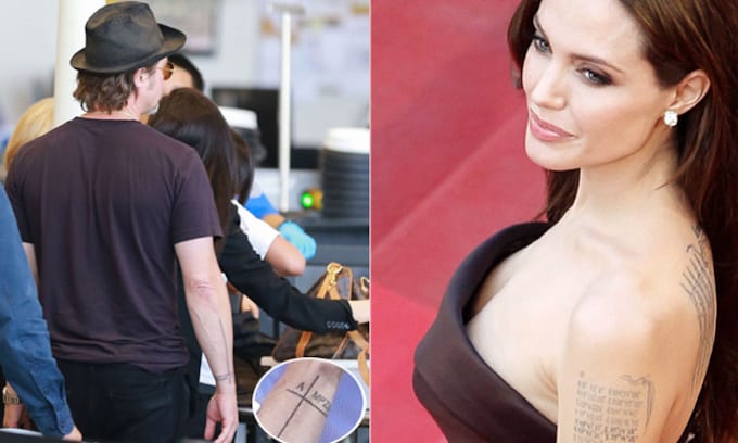 ¿Qué sucederá con los tatuajes de Angelina Jolie y Brad Pitt?
