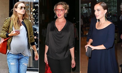 ¡La cigüeña sobrevuela Hollywood! Mila Kunis, Olivia Wilde, Natalie Portman y Katherie Heigl presumen de embarazo