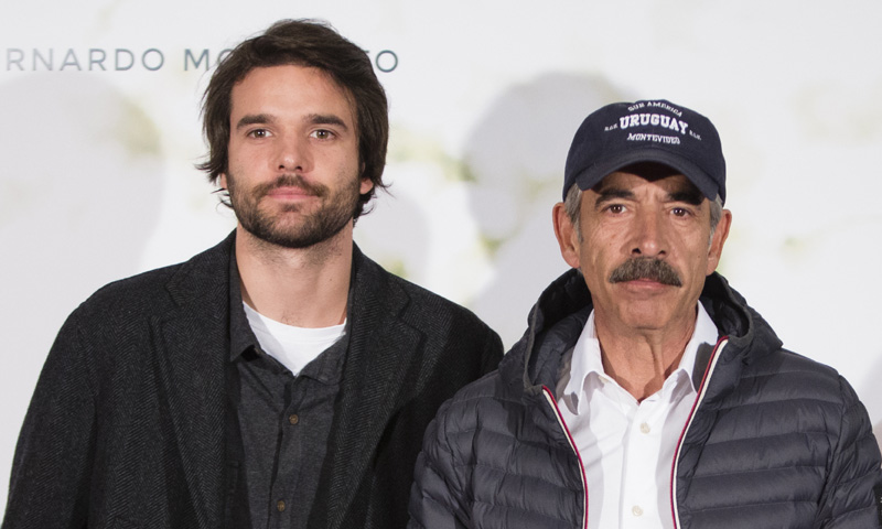 Imanol Arias, de estreno con su hijo Jon... ¿dónde estaba Irene Meritxell?