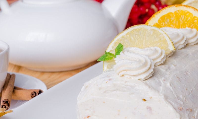Postres sin gluten: exquisito bizcocho de limón
