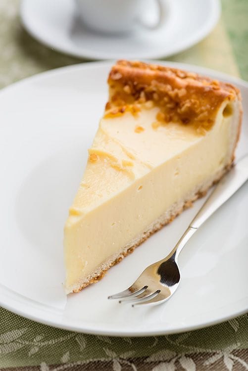 tarta de queso philadelphia fria con leche condensada