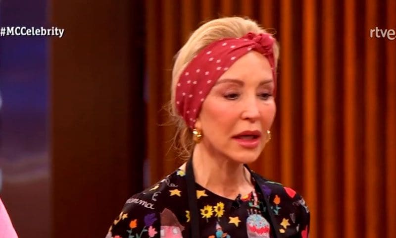 Carmen Lomana cuelga el delantal de MasterChef Celebrity en una noche 'de locos' para Boris Izaguirre