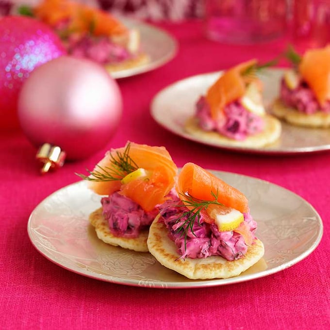 Completa tus menús navideños con estos deliciosos (y ligeros) canapés 