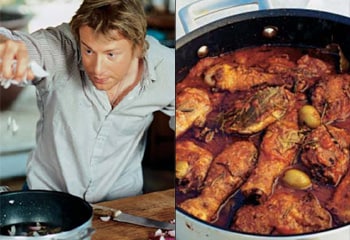 Pollo a la cazadora en diez pasos, por Jamie Oliver
