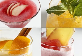 Pera, piña, melocotón, arándano… ¿te apetece un cóctel de frutas?