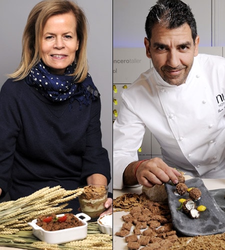 Clase de cocina con Paco Roncero e Inés Ortega: ‘Los cereales… ¿sólo para el desayuno?’