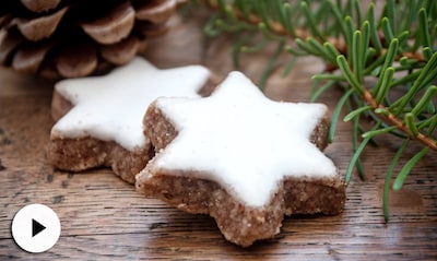 En vídeo: endulza la Navidad con estas galletas de canela. ¡Imposible resistirse!