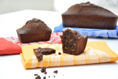 'Cake' de chocolate y gianduja sin gluten