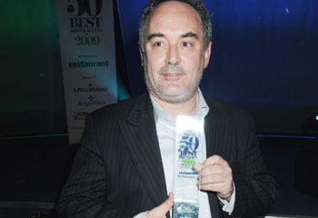 El Bulli, de Ferran Adrià, mejor restaurante del mundo por cuarta vez consecutiva