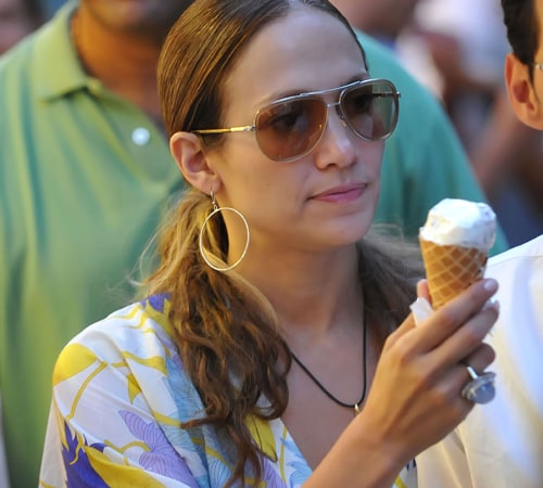 Jennifer López, Scarlett Johansson, Hugh Jackman... ¡al rico helado!