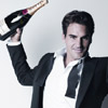La elegancia de Roger Federer, al servicio de una conocida firma de champán