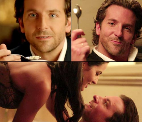 Bradley Cooper, un amante de los helados muy 'sexy' y seductor