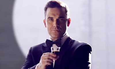 Robbie Williams, un agente secreto al servicio… ¡del mejor café!