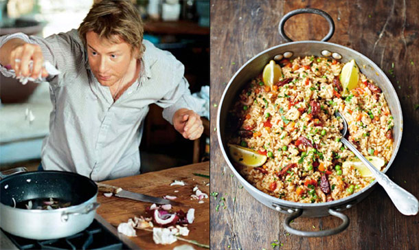 ¿Está justificado el aluvión de críticas a la inusual ‘paella con chorizo’ de Jamie Oliver?