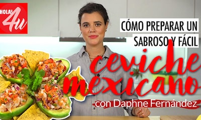 En vídeo: ¿cómo preparar un ceviche mexicano? ¡Daphne Fernández nos lo cuenta!