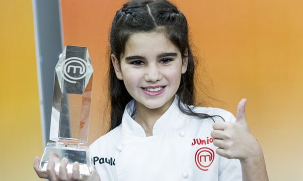 Paula, ¡ganadora de ‘MasterChef Junior’!
