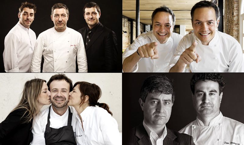 Hermanos con estrella (Michelin): Roca, Torres, Manzano, Rodríguez Rey... ¿Los conoces?