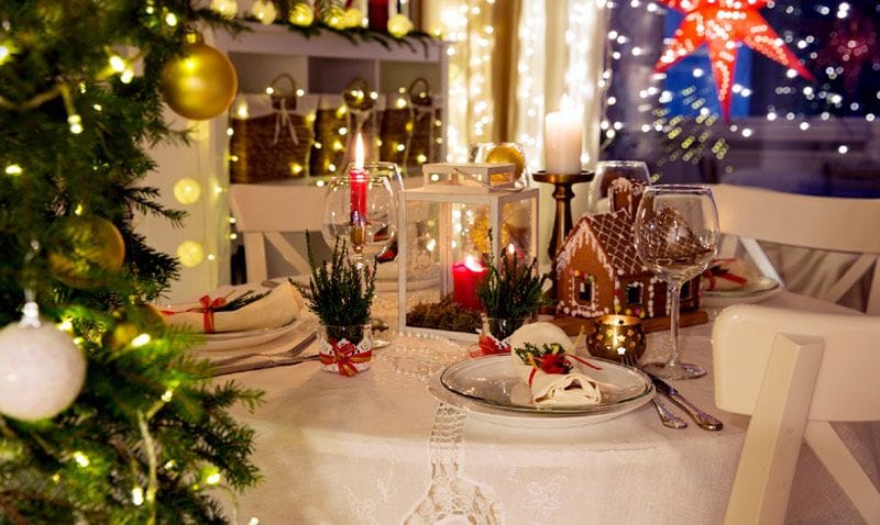 Decorar Elegante Una Mesa En Navidad Decorar Elegante Una Mesa En Navidad