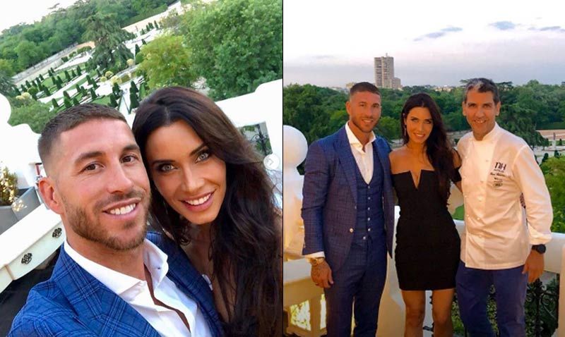 El chef Paco Roncero pone sabor a la cena de compromiso de Sergio Ramos y Pilar Rubio