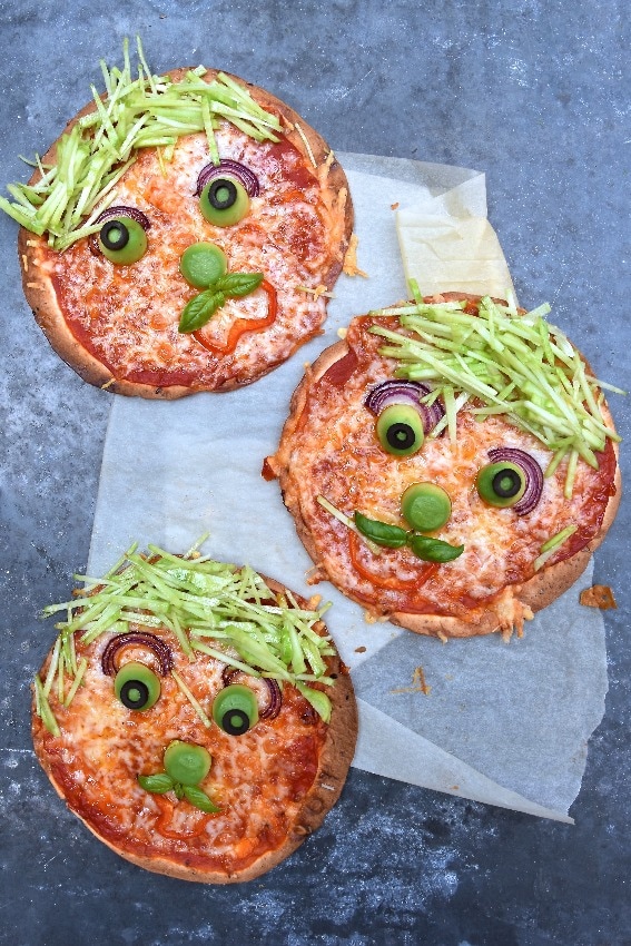 mini-pizzas-cara-aguacate