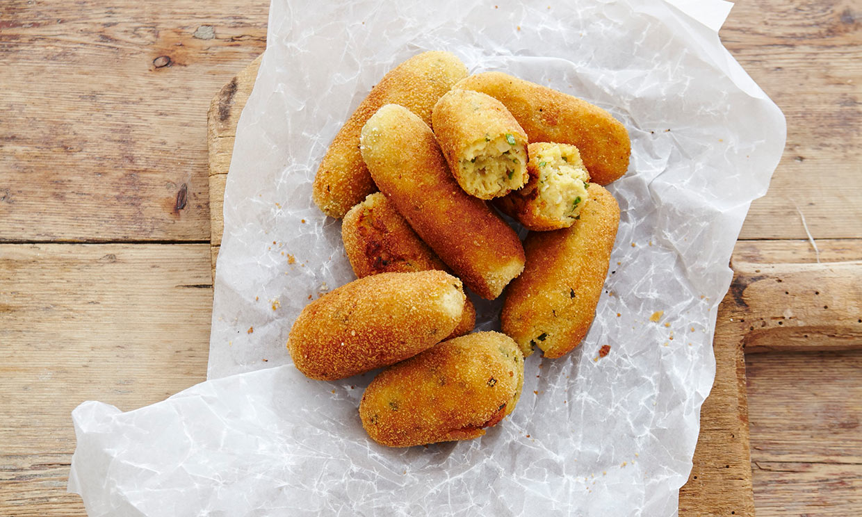 Croquetas veganas, una buena alternativa para degustar este delicioso entrante