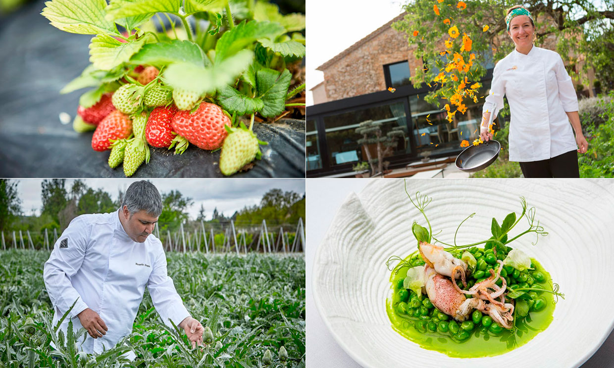 En estos restaurantes... ¡te llevan al huerto!