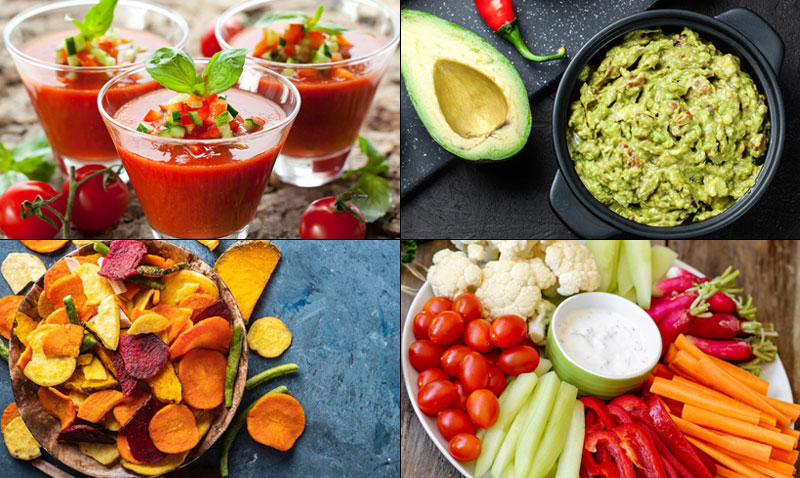 Cocina ligera: 10 ideas muy sencillas para un picoteo ‘healthy’… ¡y delicioso!