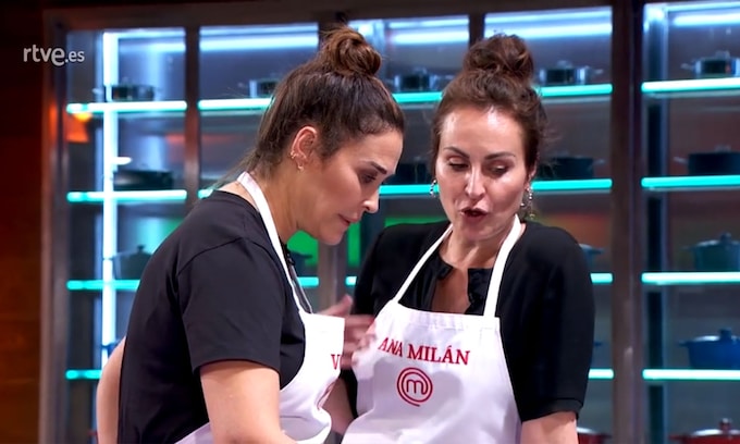 Ana Milán acaba llorando tras su encontronazo con Vicky Martín Berrocal en 'MasterChef Celebrity'