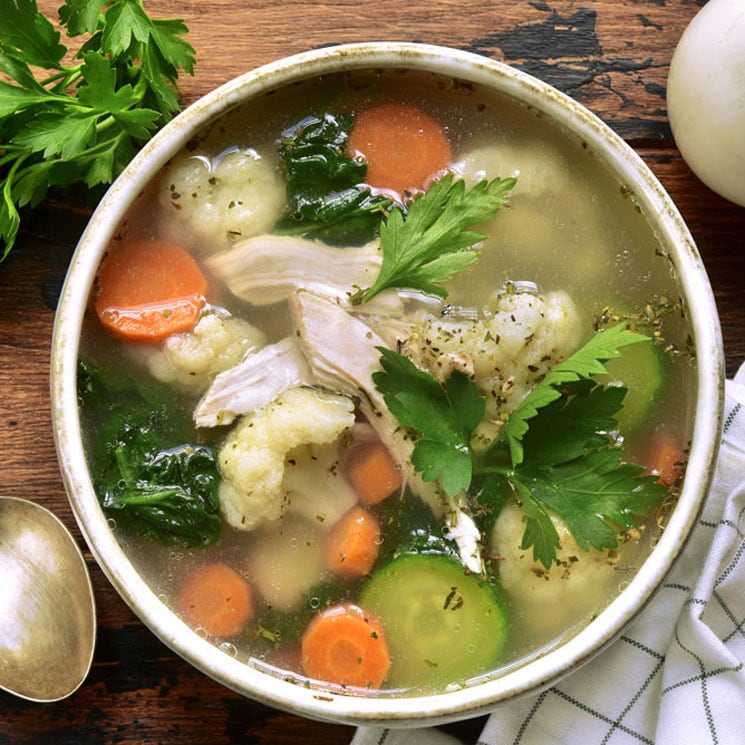 Sopas fáciles para entrar en calor Sopas fáciles para entrar en calor