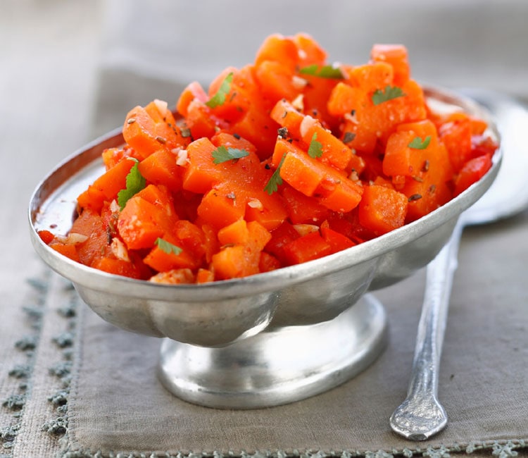 Ensalada de zanahorias con comino