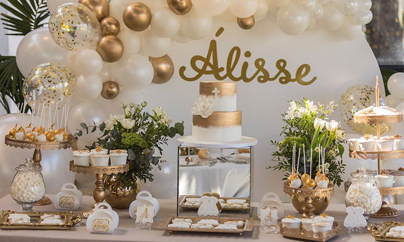 Organiza una mesa dulce de bautizo, como la de Carlos Baute y Astrid Klisans