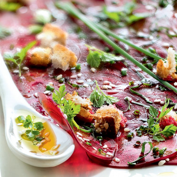 ‘Carpaccios’ de verduras: ¡fáciles, saludables y riquísimos! ‘Carpaccios’ de verduras: ¡fáciles, saludables y riquísimos!