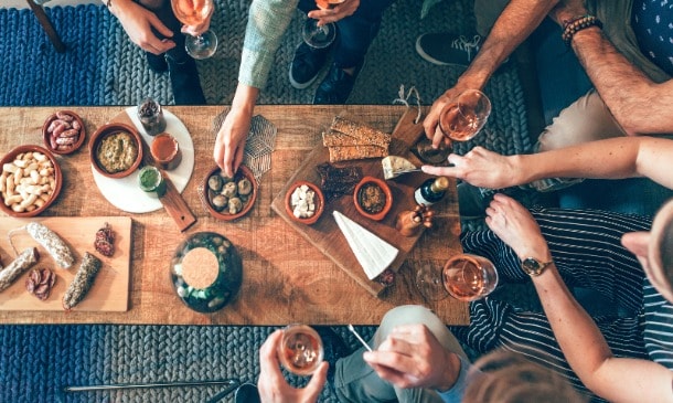 El aperitivo también se toma en casa