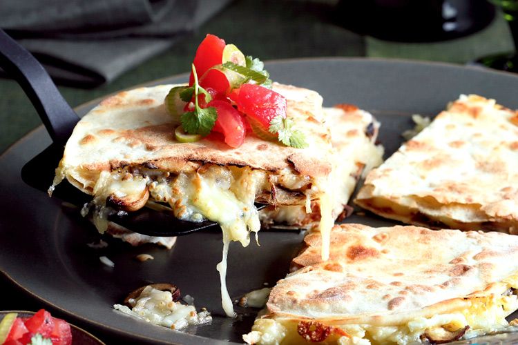 quesadillas-champinones