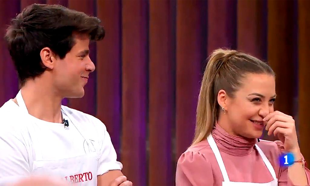 Los familiares de Alberto y Luna reaccionan a su comentada relación en 'Masterchef'